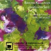 Plakat Barbara Knoglinger-Janot