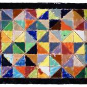Polly Apfelbaum, Pennsylvania Diamond Quilt, 2021