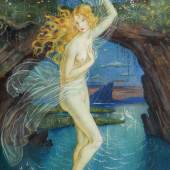 George Owen Wynne Apperley "Jugendstil-Venus am Wasser"
