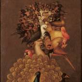 Arcimboldo luft Beschreibung: Nach Giuseppe Arcimboldo Öl auf Leinwand 74.8 x 57 cm Privatsammlung