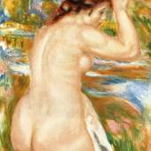 Renoir Pierre-Auguste, Nu, 1923, Radierung und Aquatinta, 72x55cm, Kunsthandel Stock, Wien-A