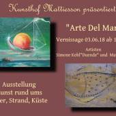 Ausstellung von Simone Kehl (DUENDE)und Mattiesson auf dem Kunsthof Mattiesson