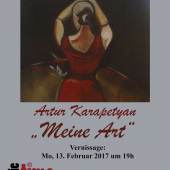 Plakat Artur Karapetyan "Meine Art"