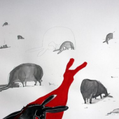 Astrid Klammer, "Zehn betrunkene Esel"