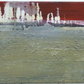 Astrid Rausch, untitled (Fabrik), 2022, oil on canvas, 24 x 30 x 1,5 cm, unique work