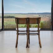 atelier lachaert dhanis: Crossed Legs Chair, 2017, Bronze, 80x70x43 cm