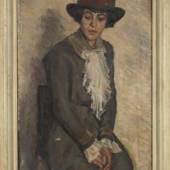 Wilhelm Thöny: Damenbildnis, 1913