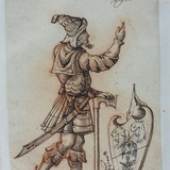Hans Burgkmair der Jüngere und Heinrich Vogtherr d. Jüngere, Augsburger Geschlechterbuch, 1545/1547, Blatt 39, (c) Staatsgalerie Stuttgart