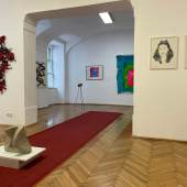 Ausstellungsansicht: Mela Diamant, Rouven Dürr, Katrin Kampmann, Merlin Kratky, Christian Stock