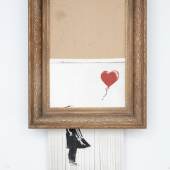 Bansky Love is in the Air, 2018 Sold for £1,042,000
