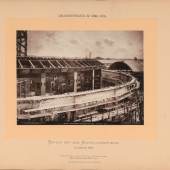 Bau der Rotunde, 16. August 1872 © Technisches Museum Wien/Archiv 