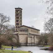 Ein Beispiel für viele: Die Friedenskirche am Eingang zum Park Sanssouci in Potsdam © Roland Rossner/Deutsche Stiftung Denkmalschutz