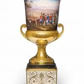  Bedeutende Vase mit der Schlacht von Vitoria Porzellan, farbiger Aufglasurdekor, radierte Vergoldung. KPM Schätzpreis:	100.000 - 150.000 EUR
