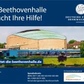 Die Beethovenhalle in Bonn auf einem Werbeplakat © DSD