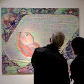 Ausstellungsansicht, Maria Lassnig. Der Ort der Bilder,  Foto: UMJ / N. Lackner