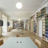 Lesesaal der Bibliothek (C) Hertha Hurnaus/Sigmund Freud Privatstiftung 