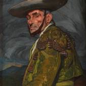 Ignacio Zuloaga: Halbfigurenbildnis eines Picadors, 1910 Privatsammlung Leihgabe im Museo de Segovia – Museo Zuloaga de Segovia 