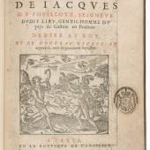 83 Du Fouilloux, Jacques. La venerie [...]. De nouveau reveue, et augmentée,... Paris, la Boutique de l'Angelier chez Clause Cramoisy, 1624. EUR 12,500.00