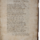 15TH CENTURY MANUSCRIPT COPY OF THE KEY WORK OF MEDIEVAL PHILOSOPHY