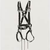 Untitled (Harness), 2010. Mixed Media on tracing paper. 95 x 77.5 cm. photo: Def Image. Courtesy by the Artist 