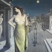 Boon Gallery  Paul Delvaux (Belgium, Antheit 1897-1994 Veurne) La ville lunaire, 1944 Oil on canvas 144 x 200 cm 