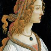 Sandro Botticelli (1444/45-1510) Weibliches Idealbildnis, um 1480 Mischtechnik auf Pappelholz, 82 x 54 cm Städel Museum, Frankfurt am Main
Foto: Städel Museum
