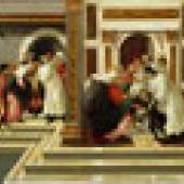 Sandro Botticelli (1444/45-1510)
Das Leben und die Wundertaten des hl. Zenobius
Holz, 66 x 182 cm
Dresden, Gemäldegalerie
Foto: Gemäldegalerie Dresden
