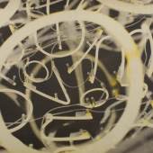 Brigitte Kowanz, „Volumen“ Polymerheliogravüre auf Bütten, 38 x 53,5 cm, 2016 Unikatdruck im Rahmen einer Auflage von 75 Exemplaren Mindestspende: € 1200,--
