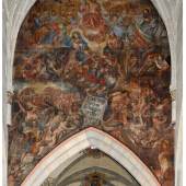   St. Nikolaus in Überlingen, Chorbogengemälde, restauratorische Vorlage * Foto: Karin & Raymond 