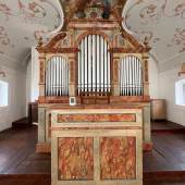 Orgel in der Hitzhofer Wallfahrtskirche Mariä Heimsuchung *Foto: Dr. Karl Knöferle