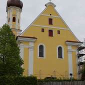 Wallfahrtskirche Mariä Schmerzen bei Ziemetshausen * Foto: Deutsche Stiftung Denkmalschutz/Schabe