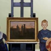 Caspar David Friedrich und die Linde-Kinder von Munch, Composé, © Fotograf: Michael Haydn
