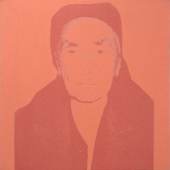 Andy Warhol Georgia O’Keeffe 1980 Acrylic and silkscreen ink on canvas 102 x 102 x 4,2 cm (40,16 x 40,16 x 1,65 in) (AW 2470)