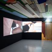 I like my Job 6, 2021 Video Installation Performed by: Candela Capiàn, Maria Metsalu, Manuel Scheiwiller, Gelatin Filmed at: Sammlungs- und Forschungszentrum  © mariakirchner.at 