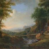 Christian Georg Schütz d.J. "Rheinlandschaft 2" (Kunsthandel Rückeshäuser, Mainz)