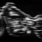 Robert Longo Untitled (Harley Davidson) 2018 Charcoal on mounted paper 152,4 x 304,8 cm (60 x 120 in) (RLO 1715)
