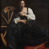 Caravaggio, “Saint Catherine of Alexandria” ©Museo Nacional Thyssen-Bornemisza, Madrid