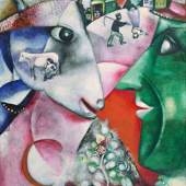 Bildlegende: Marc Chagall, Moi et le village, 1911 The Museum of Modern Art, New York, Mrs. Simon Guggenheim Fund, 1945 © 2012, ProLitteris, Zürich
