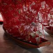 Chiharu Shiota, Acros the River, 2022 (Ausstellungsansicht), Foto: eSeL