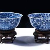 Chinese Blue and White Bowls sell for £20,000