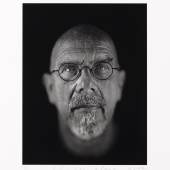 Chuck Close, Self-Portrait, 2000 Digitaler Ink-Jet-Print einer Daguerreotypie auf Crane Muséo-Papier, 39,5 x 30,4 cm Fotosammlung Kunsthaus Zürich, Geschenk Ursula Hauser © Chuck Close