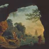 Claude Josèphe Vernet. Die Badenden, 1759
Öl auf Leinwand Höhe 66,5 cm, Breite 82,5 cm Inv.-Nr. GE 2441