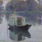 Claude Monet Das Atelierboot, 1874 Öl auf Leinwand © Collection Kröller-Müller Museum, Otterlo