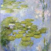   Claude Monet Nymphéas, 1916-1919 Seerosen Öl auf Leinwand, 200 x 180 cm Fondation Beyeler, Riehen/Basel, Sammlung Beyeler Foto: Robert Bayer  Druckbare Bildgrösse ca.: 33 x 30 cm