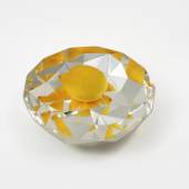 Claudia Christl, Kaleido 95, Schale aus 925er Silber, 3D-Konstruktion, handmontiert aus Silberblechen, 95 Facetten, Foto Claudia Christl