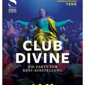 Plakat CLUB DIVINE – Die Party zur Reni-Ausstellung
