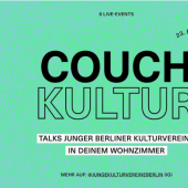 Berlinische Galerie: CouchKultur – Online Talk mit Jung und Artig, am Dienstag, 30.3.21, 19 Uhr