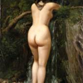 Gustave Courbet  La source, 1862 Öl auf Leinwand, 120 x 74,3 cm  The Metropolitan Museum of Art, New York, H. O. Havemeyer Collection, Bequest of Mrs. H. O. Havemeyer, 1929