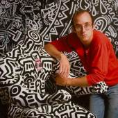 Keith Haring, 1986 © Wolfgang Wesener