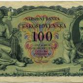 Tschechoslowakei, 100 Kronen, 10.1.1931 Papier, Inventarnummer: 1981/476   © SKD, Münzkabinett